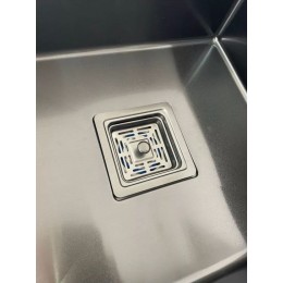 Cuba Gourmet Quadrada Aço Inox 44x44cm Black - Construinox